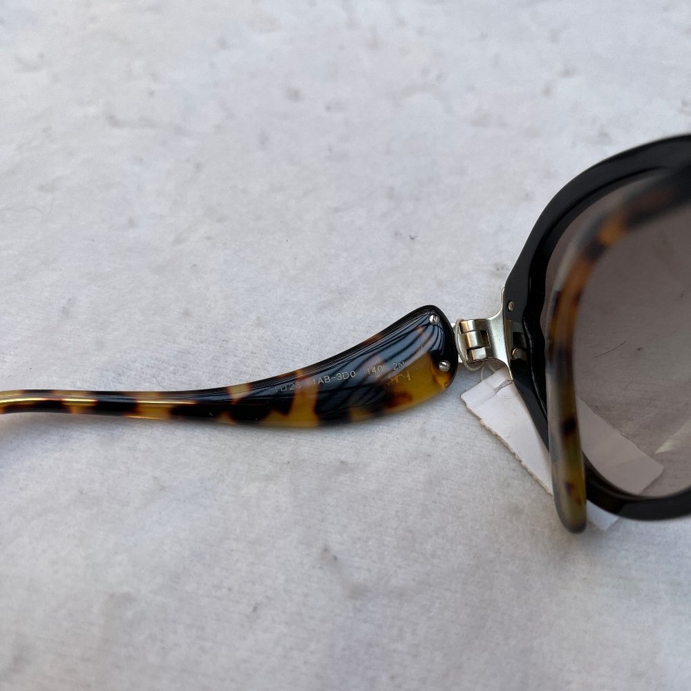 Auc New Prada Butterfly TORTOISE/GOLD Sunglasses - Picture 8 of 9